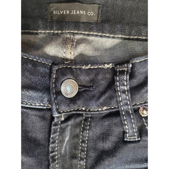 Silver Jeans Boyfriend Women NWT Sz 28W/29L - Picture 3 of 8